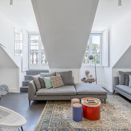 شقة Principe Real Charming Garden View Flat At The Heart Of Lisboa المظهر الخارجي الصورة