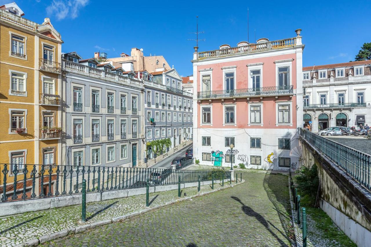 شقة Principe Real Charming Garden View Flat At The Heart Of Lisboa المظهر الخارجي الصورة