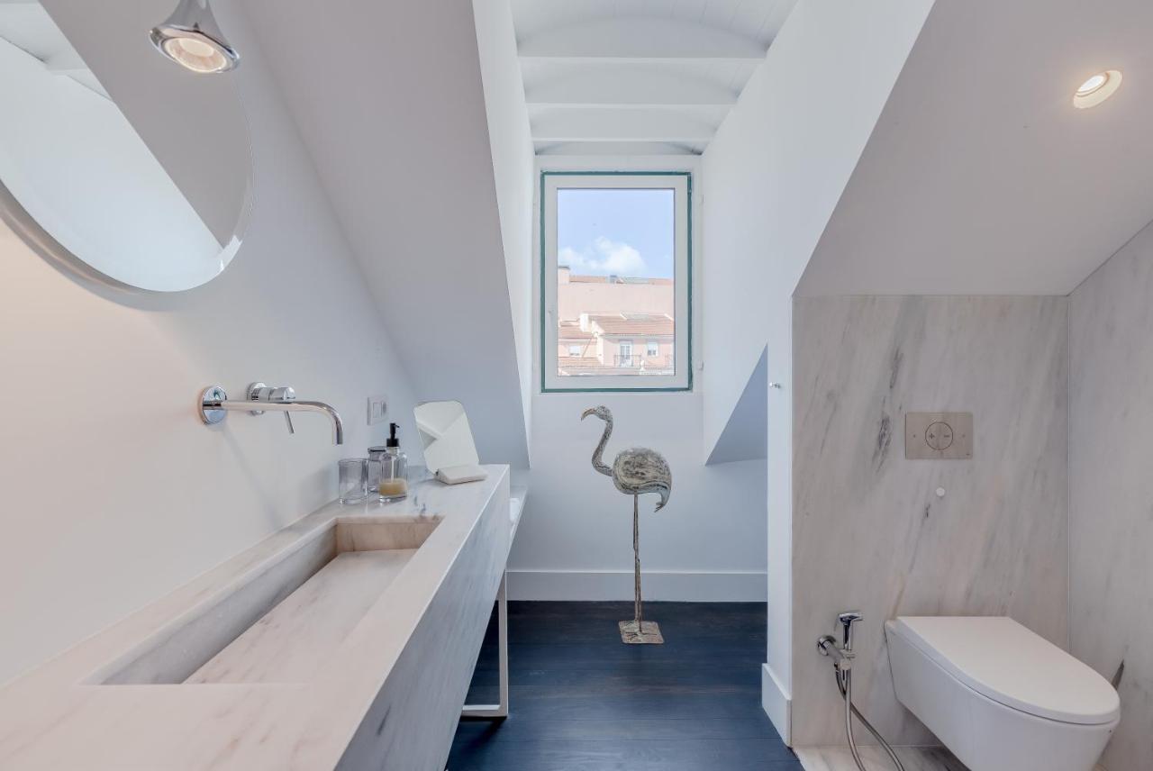 شقة Principe Real Charming Garden View Flat At The Heart Of Lisboa المظهر الخارجي الصورة