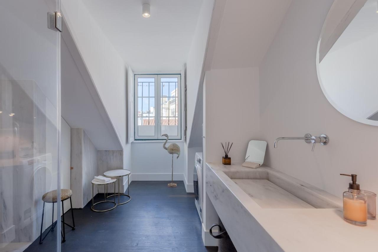 شقة Principe Real Charming Garden View Flat At The Heart Of Lisboa المظهر الخارجي الصورة